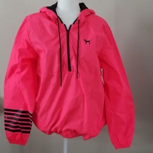 PINK Victoria Secret windbreaker with mesh lining